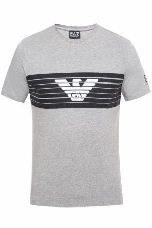 T-shirt z nadrukowanym logo, zdjęcie 1 T-shirt z nadrukowanym logo od EA7 Emporio Armani